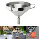 Конусная лейка сливная воронка на банку из нержавеющей стали диаметр 15 см