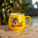 Праздничная фарфоровая чашка "Веселые Герои" 400 мл