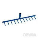 Грабли стальные штыревые с 11 зубьями без черенка