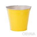 Ведро оцинкованное цветное хозяйственное без крышки 12 л