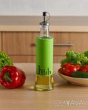 Диспенсер дозатор для масла уксуса соуса стеклянная бутылка с дозатором с