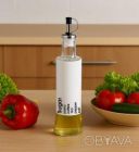 Диспенсер дозатор для масла уксуса соуса стеклянная бутылка с дозатором с