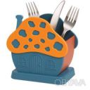 Подставка для сушки и хранения столовых приборов в виде домика