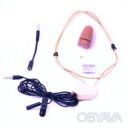 Микронаушник невидимый беспроводной с проводной гарнитурой петлей на шею