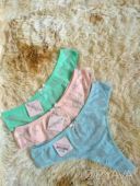 Nicoletta!!! комплект 3 штуки!!! стринги женские, размер 48/50.