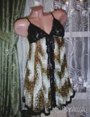 Комплект пеньюар и стринги