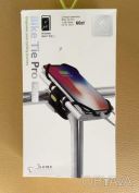 Держатель для телефона силиконовый 4.0'-6.5' черный на велосипед