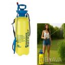 Опрыскиватель ручной помповый с телескопической штангой из нержавеющей стали