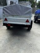 Новий причіп до авто 200х130х40 із оцинкованими бортами