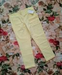 Модель 7/8 Брюки женские в желтом цвете 46рр