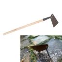 Тяпка сапка сапа мотыга садовая трапециевидная c черенком 60 см ширина лезвия