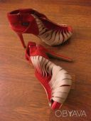 Босоножки Basconi Баскони красные 36р шпилька км0704