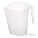 Стакан мерный пластмассовый с ручкой для пищевых продуктов 1000 мл
