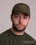 Кепка камуфляжная с липучкой олива