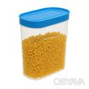Органайзер емкость контейнер для хранения сыпучих продуктов 2.3 л