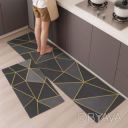 Набор ковриков для кухни и ванной 120&times;40 см и 60&times;40 см водонепроницаемые