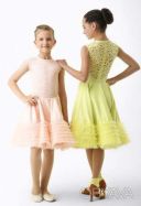 Платье рейтинговое №865 "Крем" бейсик 32