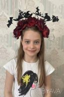 Карнавальный аксессуар обруч для хэллоуина