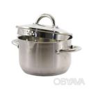Кастрюля из нержавеющей стали ZBD-5S 5 л сферическая с крышкой-дуршлагом