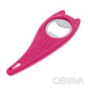 Открывачка открывалка открывашка для бутылок в форме дельфина Розовый