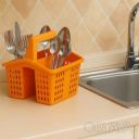 Пластиковый держатель для столовых приборов и кухонных принадлежностей 16 &times; 16