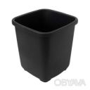 Ведро пластмассовое хозяйственное без крышки и без ручки квадратное 11 л