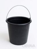 Ведро пластмассовое хозяйственное усиленное с металлической ручкой 9 л