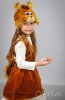 Детский новогодний костюм "Белочка" Белка для девочки