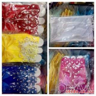 Перчатки детские нарядные "хулиганки"