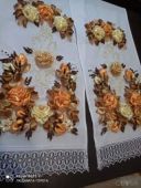 Рушник вишитий стрічками