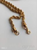 Цепочка 60см кордовое плетение 48гр