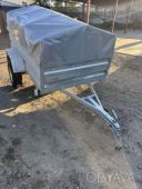 Новий причіп оцинкований 230х130х40 від виробника "Дніпро"