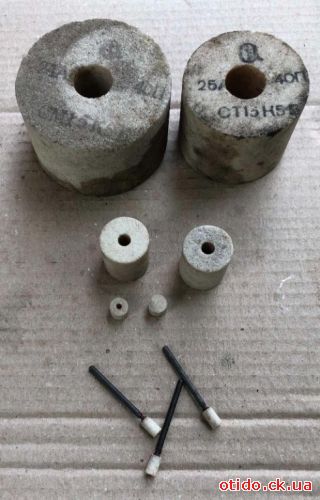 Головки шлифовальные абразивные цилиндрические