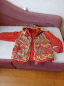 Куртка на дівчинку яскравого кольору