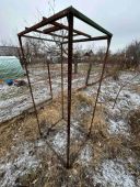 Кабина для летнего душа металлическая
