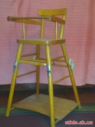Стілець дитячий дерев`яний розкладний
