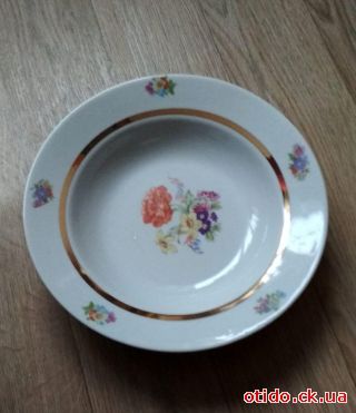 Тарелки глубокие для первых блюд с рисунком