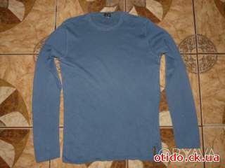 Реглан летний Armani Jeans оригинал Италия size xL/50-52 cветло-синий