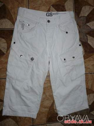 Шорты тактические летние G-Star RAW белые size W30/М/46-48 100% хлопок