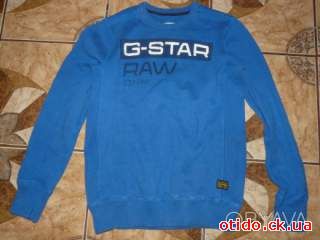Свитер оригинал G-Star морской синий size xL/48-50 100% хлопок.