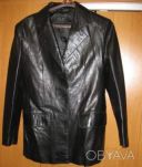 Куртка, пиджак, шкіра НАТУРАЛЬНАЯ кожа, SLD (Slim Leisure Design), р38