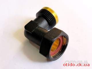 Компактная черная mini - американка ThermoPulse угловая 3/4" Black