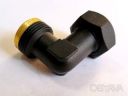 Компактная черная mini - американка ThermoPulse угловая 1" Black