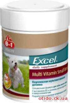 8in1 (8в1) Vitality Multi Vitamin - Витаминный комплекс малых пород собак