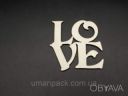Деревянные заготовки из фанеры. LOVE.