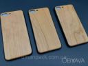 Бампер для смартфона iPhone 7/8 PLUS деревянный цвет "ольха" под