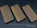 Деревянный чехол для смартфона iPhone 7/8 PLUS противоударный бампер "Орех"