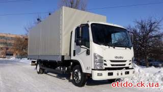 Вантажний автомобіль ISUZU NPR 75L борт-тент