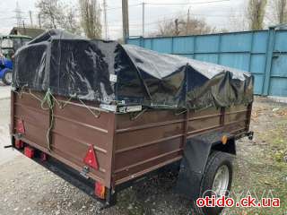 Новий одновісний причіп "Дніпро-250х150х50" від виробнка