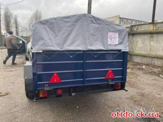 Купить легковой прицеп Днепр-2300х1300х500 усиленный от завода
